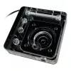 Stealkey Customs SK-UNI 120D Distroplate D-RGB – Schwarz Edition