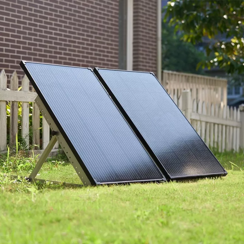 Montageset EcoFlow AA-FRAME-28IN freistehend silber