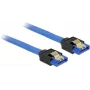 SATA-Kabel DeLOCK 84981 1 m SATA 7-pol Schwarz Blau