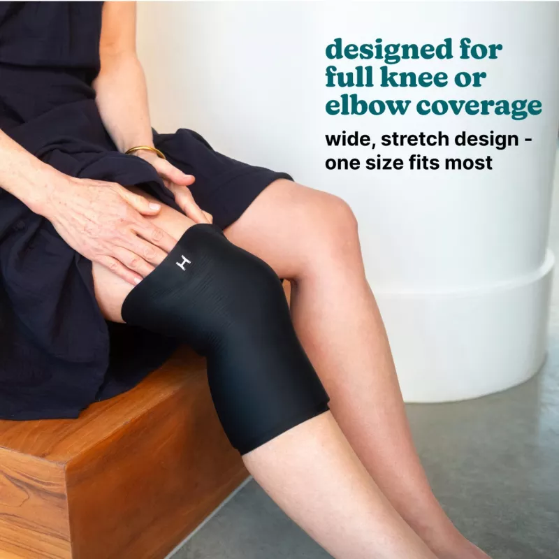 Knie-Entlastungs-Wärme- und Kältetherapie-Wrap HoMedics SR-GE800 — wiederverwendbare Wärme-/Kältekompresse zur Linderung von Knieschmerzen