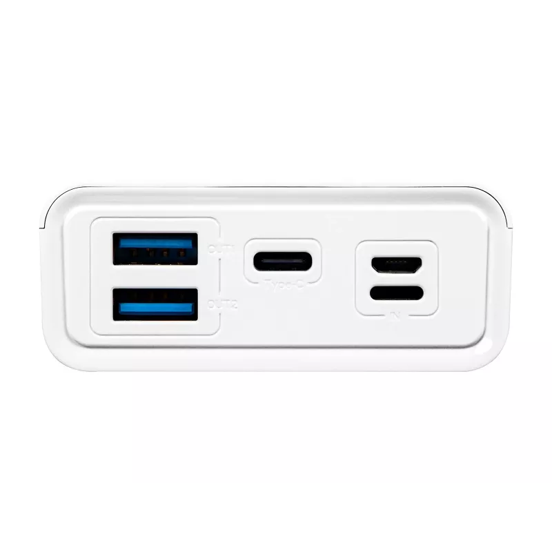 Tragbare Powerbank BLOW PB20E 20000mAh QC+PD 20W mit USB-C, 2× USB-A, Lightning-Eingang, Polymer-Akku