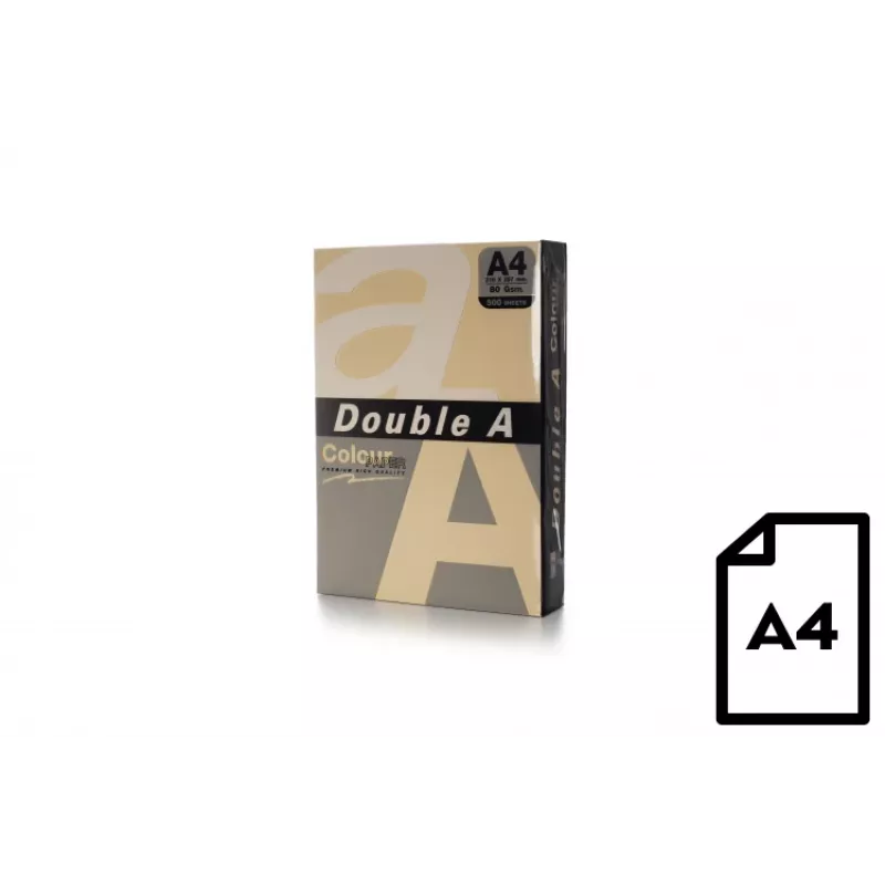 Farbpapier Double A, 80g, A4, 500 Blatt, Old Rose