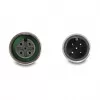 DELOCK D-Sub 9 Buchse auf 2× M12 5-polig A-codiert CAN-Bus-Splitter 180° blau