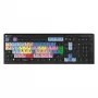 Logickeyboard LKB-MCOM4-A2PC-FR Tastatur USB AZERTY Französisch Schwarz (LKB-MCOM4-A2PC-FR)