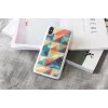 Schutzhülle iKins für iPhone XS/S Mosaik Weiß