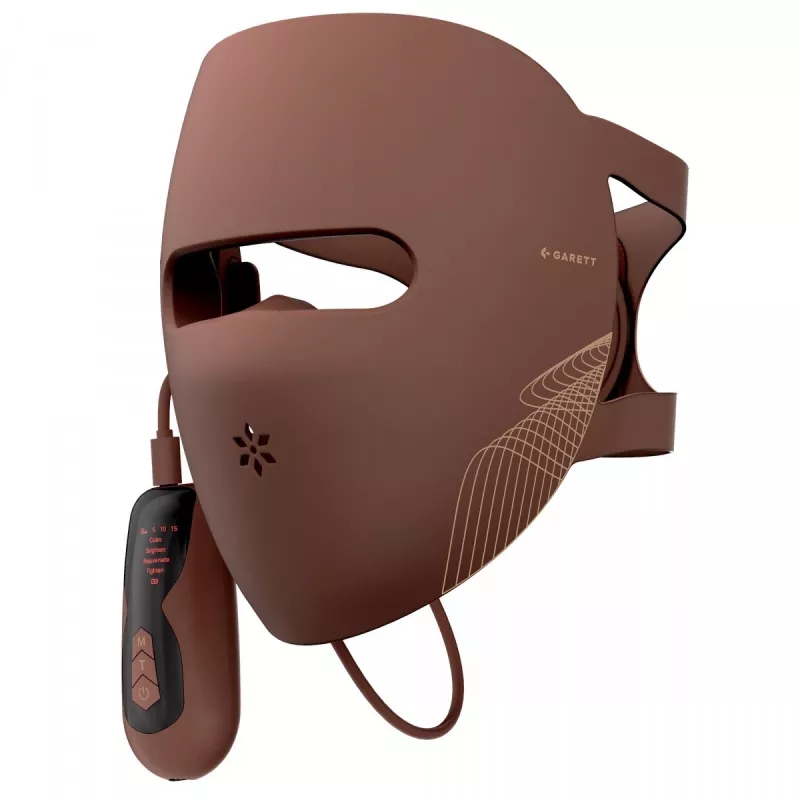 Garett Beauty Skin Ritual Face & Neck LED-Maske, braun