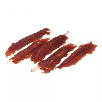 PETITTO Entenbrust-Kebab Hundeleckerlis, funktionelle feste Snacks, 500 g, 67 % Protein, gluten- und konservierungsstofffrei