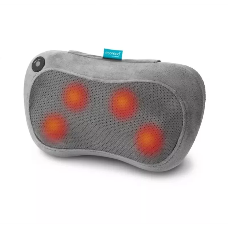 Ecomed 23309 Massageauflage, schwarz, 24 W