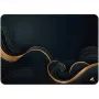 Sharkoon SKILLER SGP35 D2 Gaming-Mauspad, schwarz/gold, Größe L