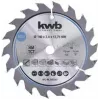Kreissägeblatt KWB 582357 14 cm für Hartholz, Kunststoff, Sperrholz, Weichholz