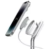 Telefonständer SODI SIM-300 Silber MagSafe – Desktop-Halterung für MagSafe-kompatibles iPhone