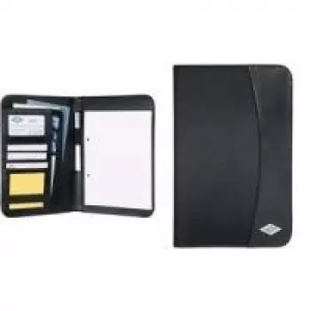 Wedo 58 5801 - Leder - Nylon - Schwarz - Visitenkarte - 3 Fächer - 175 mm - 15 mm (58 5801)