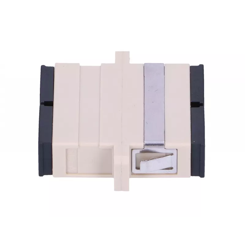 Glasfaseradapter Extralink SC/UPC Multimode Duplex, Buchse–Buchse, grau