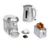 KLEIN Frühstücksset silber – Kinder-Rollenspiel-Küchen-Frühstücksspielset