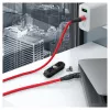 USB-Kabel RealPower MagneticCharge 100 1m USB-C Rot Schnellladung