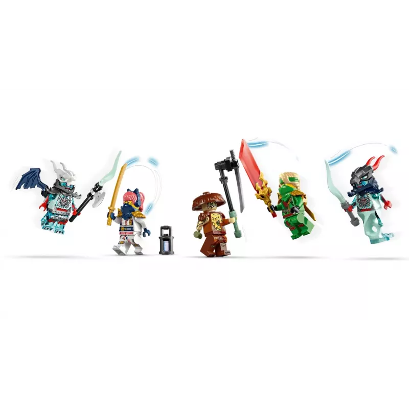 LEGO NINJAGO Set 71845 Lloyds Jet Mech — 1112 Teile, 5 Minifiguren, bewegliche Flügel, Höhe 240 mm