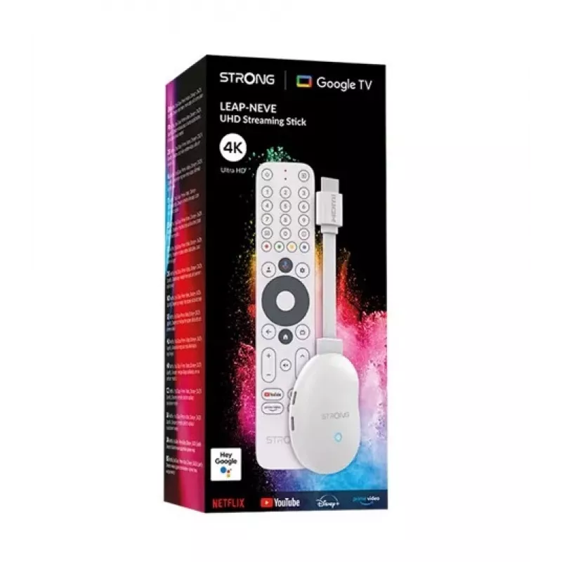 Strong Media-Player, Wiedergabe von Internet-TV, 4K Ultra HD, High Dynamic Range (HDR 10), High Dynamic (LEAP-NEVE)
