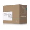 Computergehäuse DeepCool CH160 PLUS WH Small Form Factor weiß, microATX, gehärtetes Glas, USB-C