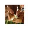 Fiskars 1057536 Küchenmesser Edelstahl 1 Stück Santoku-Messer