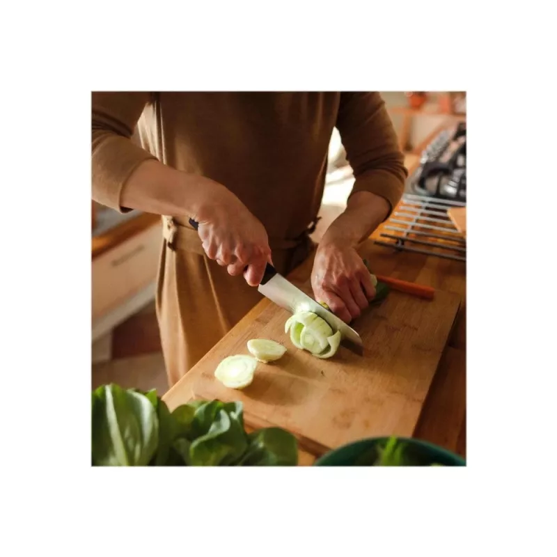 Fiskars 1057536 Küchenmesser Edelstahl 1 Stück Santoku-Messer