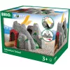World magic tunnel, Eisenbahn Grau/Rot