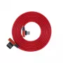 Sbox USB->Type-C 90 m/m 1,5m Type-C-90R Erdbeerrot