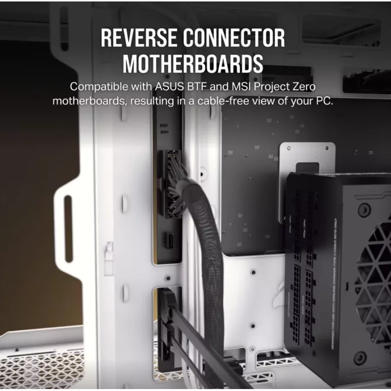 Corsair CC-9011285-WW Computergehäuse Midi-Tower Grau, Weiß