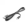 USB-Kabel HTC DC-U300 Schwarz Stecker/Stecker