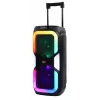 Power Audio Party Box Lautsprecher BT Karaoke 2 Mikrofone Fernbedienung PRIME3 APS91