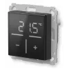 Glas-Wandthermostat Homematic IP mit CO₂-Sensor — mechanisch, schwarz, 230 V, IP20