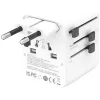 Reiseadapter 20W GaN Nomad 2xUSB-C + 1xA