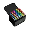 Alkoholmarker-Set Extralink 120 Farben Dual-Tips