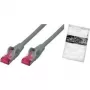 Netzwerkkabel ShiverPeaks BS75730-A 30m Cat6a S/FTP Grau
