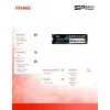 SSD M.2 NVMe Silicon Power P34A60 2 TB, PCIe 3.0 x4, Lesen 2200 MB/s, Schreiben 1600 MB/s