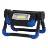 Arbeitsleuchte RealPower 463617 Flutlicht, LED 10 W, 2 Leuchtmittel, Batterie AA, IPX2, schwarz