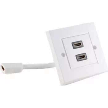 Wandsteckdose 2 x HDMI ShiverPeaks 79510-2