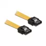 SATA-Kabel DeLOCK 82476 0,2 m Gelb