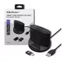 Smart Card Reader Qoltec 50632 USB 2.0 Schwarz 1m Kabel
