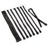 Kabelverlängerungsset Kolink Core Pro 12V 2x6-Pin Typ 1 – Jet Schwarz/Gunmetal
