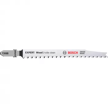 Bosch 2 608 900 551 Stichsäge-/Dekupiersäge-/Säbelsägeblatt Stichsägeblatt Holz Kohlenstoffstahl (HCS) 5 Stück
