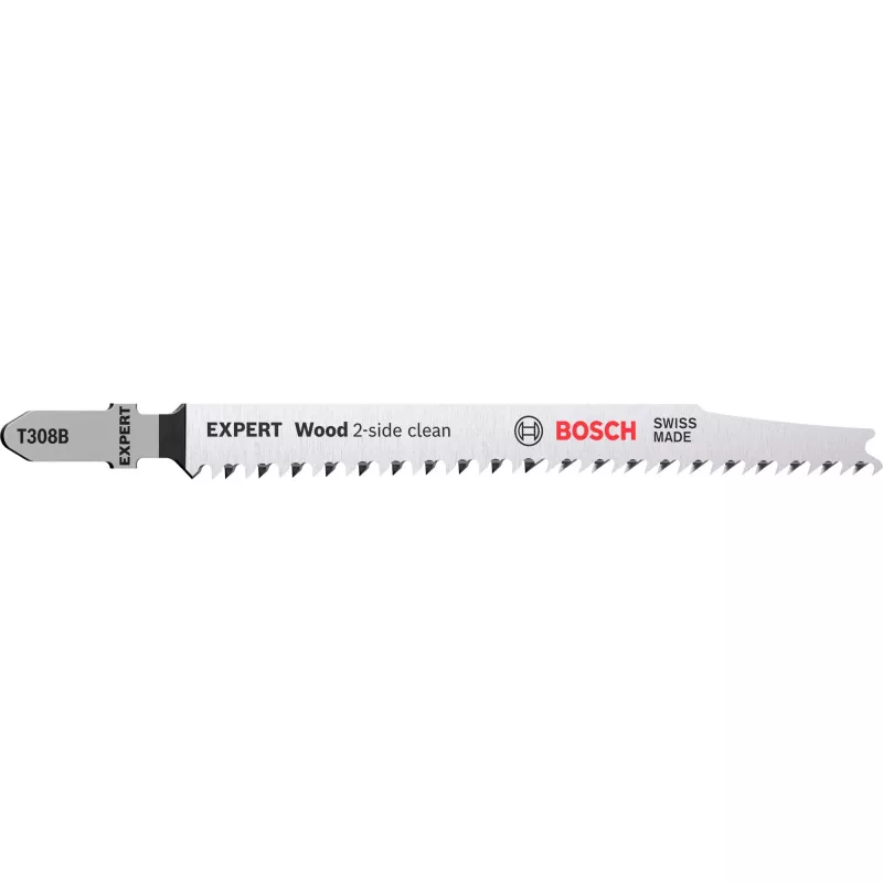 Bosch 2 608 900 551 Stichsäge-/Dekupiersäge-/Säbelsägeblatt Stichsägeblatt Holz Kohlenstoffstahl (HCS) 5 Stück