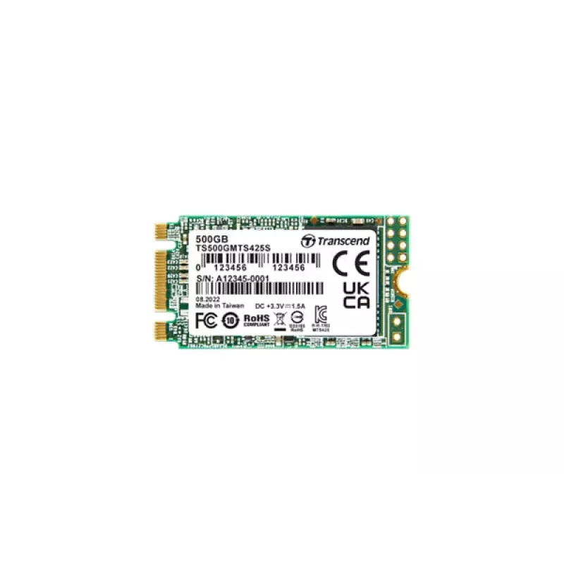 SSD-Laufwerk Transcend 500 GB M.2 Serial ATA III TS500GMTS425S