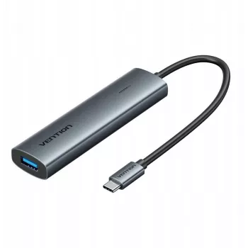 Hub 5v1 USB-C 3.0 Vention 0,15m