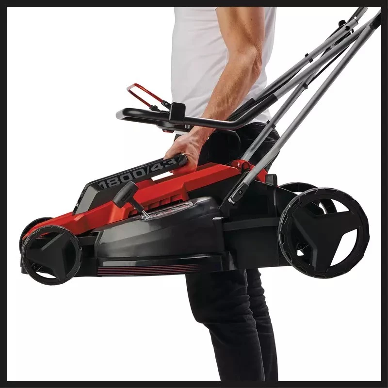 Elektrischer Rasenmäher EINHELL GC-EM 1800/43 – 1800 W, 43 cm Schnittbreite, kabelgebunden