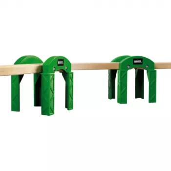 BRIO 33253 Stützfüße grün, 2 Stk.