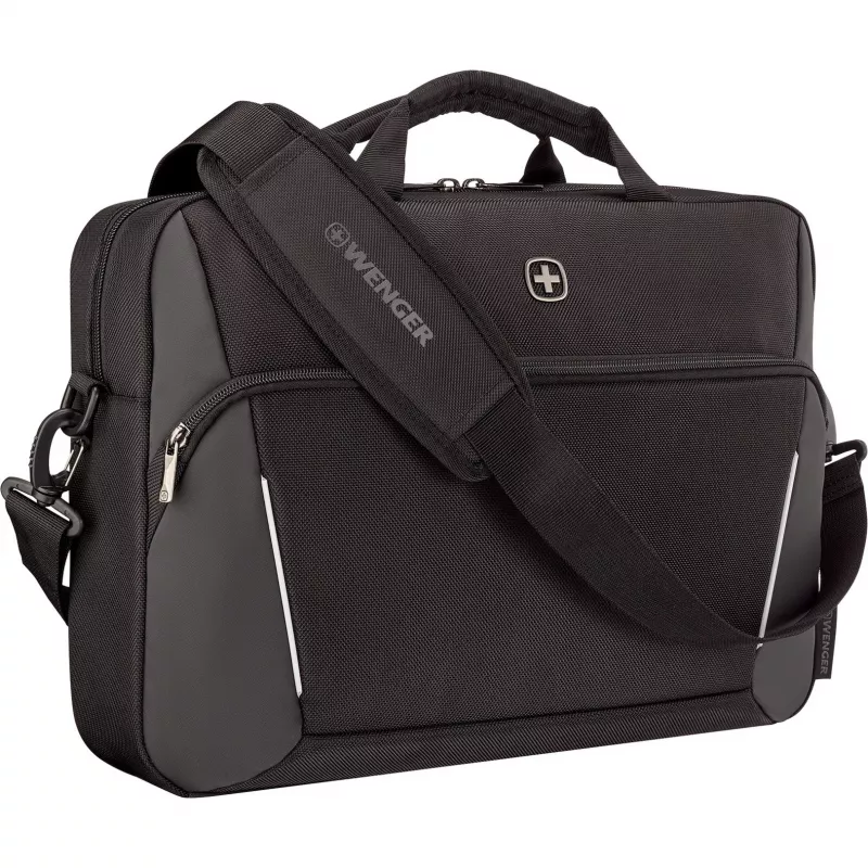 Laptop-Aktentasche Wenger XE Compact Brief 16 mit Tablet-Fach, Schwarz