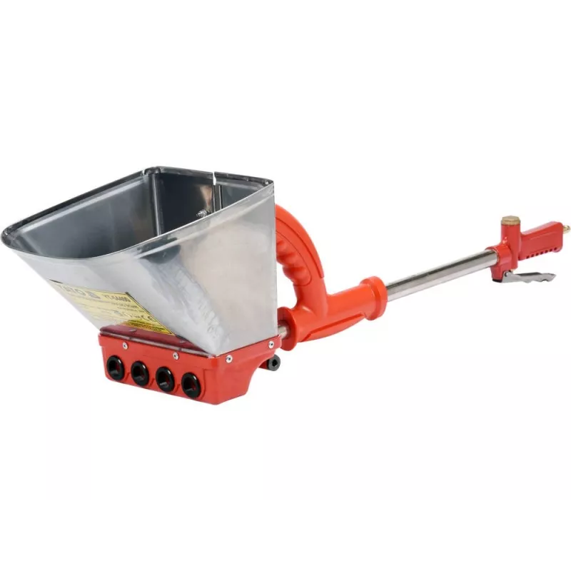 Pneumatik-Wandputzmaschine YATO YT-54400, 5 L Fassungsvermögen, 0,5 MPa Druck, Metallgehäuse