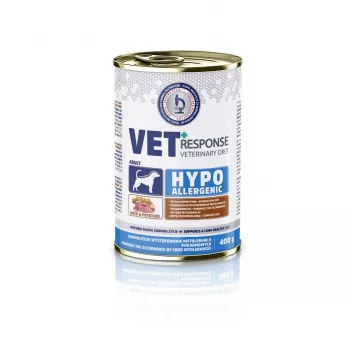 VET RESPONSE Hypoallergenic Duck - Nassfutter für Hunde - 400g