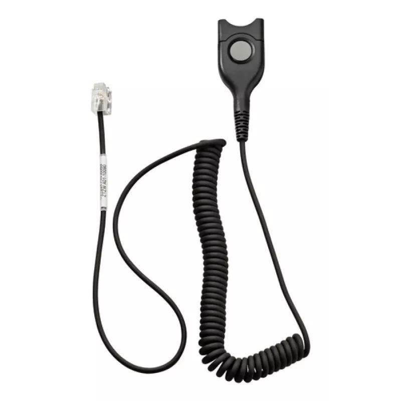 EPOS CSTD 01 - Headset-Kabel - EasyDisconnect bis RJ-9 männlich - standard bottom cable (1000836)