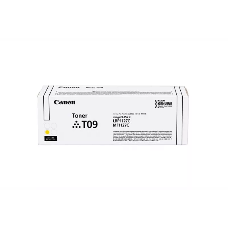 Canon TONER T09 Y Tonerkartusche 1 Stück Original Gelb